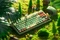 8BitDo Retro 87 Mechanical Keyboard, Forest Wonder, grün, Core Green Tactile, USB/Bluetooth, US Vorschaubild