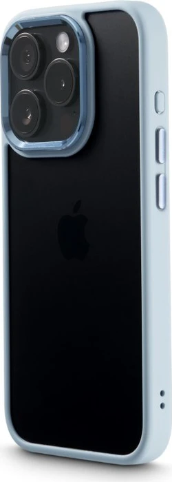 Hama Handyhülle Cam Protect für Apple iPhone 15 Pro Max transparent\/blau