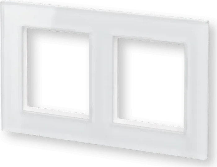 eQ-3 Homematic HmIP-GF2 Glasrahmen 2-fach, weiß