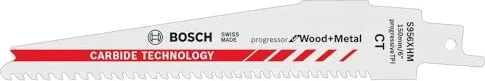 Bosch Professional S956XHM Progressor for Wood and Metal Säbelsägeblatt, 1 Stück