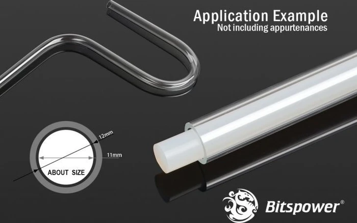 Bitspower Silicon Bending Insert, 100cm für Acrylrohre mit 12mm ID