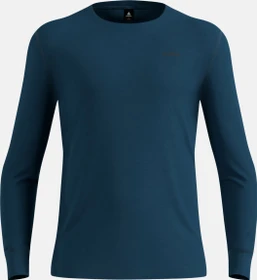 Odlo Natural Merino 200 Baselayer Funktionsshirt langarm reflecting pond (Herren)
