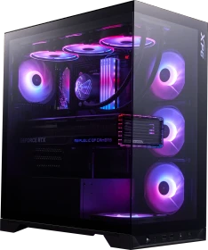 ADATA XPG Invader X BTF, schwarz, Glasfenster (75261501 / INVADERXBTFMT-BKCWW)