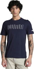 Puma Sport Graphic T-Shirt kurzarm new navy (Herren)