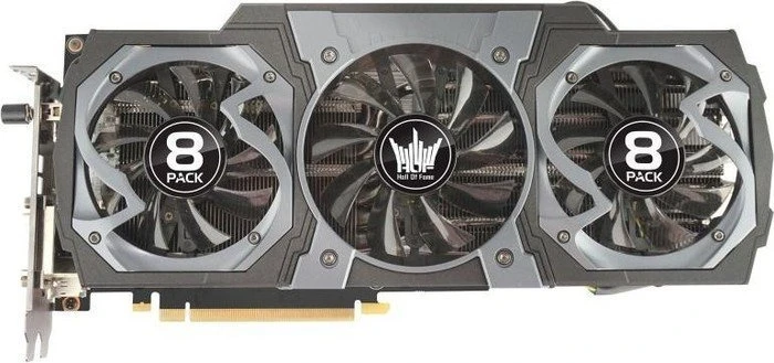 KFA2 GeForce GTX 970 Hall Of Fame 8Pack Edition, 4GB GDDR5, DVI, HDMI, 3x DP