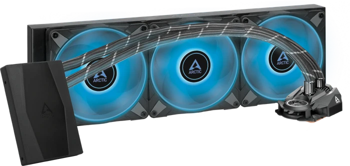 ARCTIC Liquid Freezer II 420 RGB, LED-Steuerung