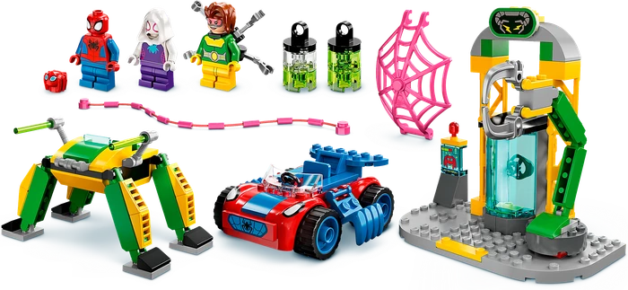 LEGO Juniors - Spider-Man: Spider-Man in Doc Ocks Labor (10783) – Bild 3 von 6