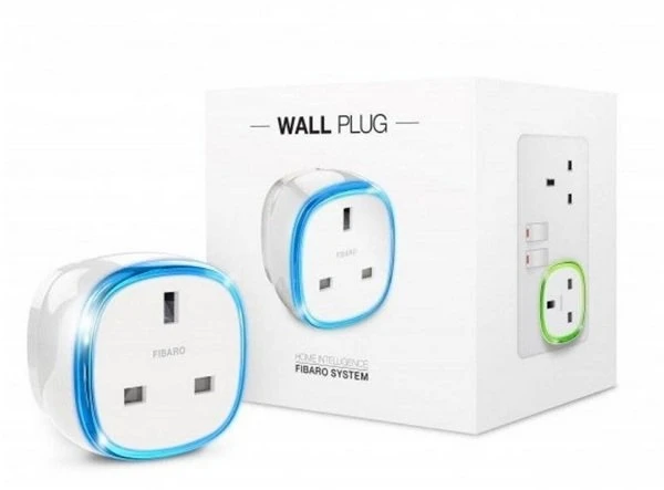 Fibaro Wall Plug, Typ G, Funksteckdose mit Strommessfunktion