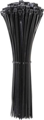 Quadrios Kabelbinder, 4mm, 500mm, schwarz, 100 Stück (24CA364)