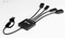 i-tec USB-C/USB-A Cable HUB 4 port, USB-C/USB-A 3.0 [Stecker] Vorschaubild