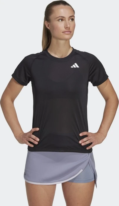 adidas Club Tennis Funktionsshirt kurzarm schwarz (Damen)