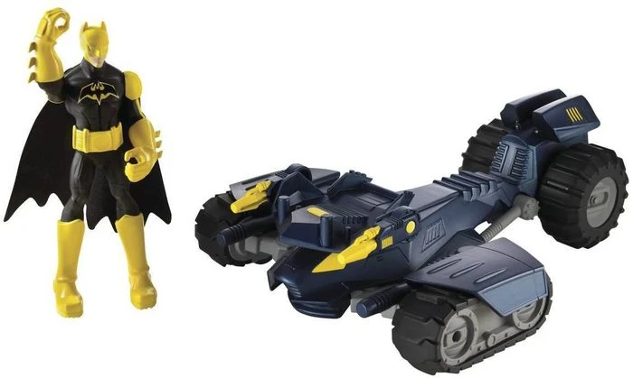 Mattel DC Batman - The Dark Knight Rises Power Attack Combat Kick Kampffahrzeug