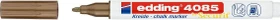 edding 4085 Kreidemarker kupfer