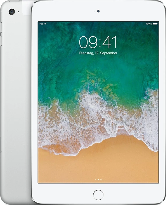Apple iPad mini 4, silber, 64GB, LTE, Apple SIM