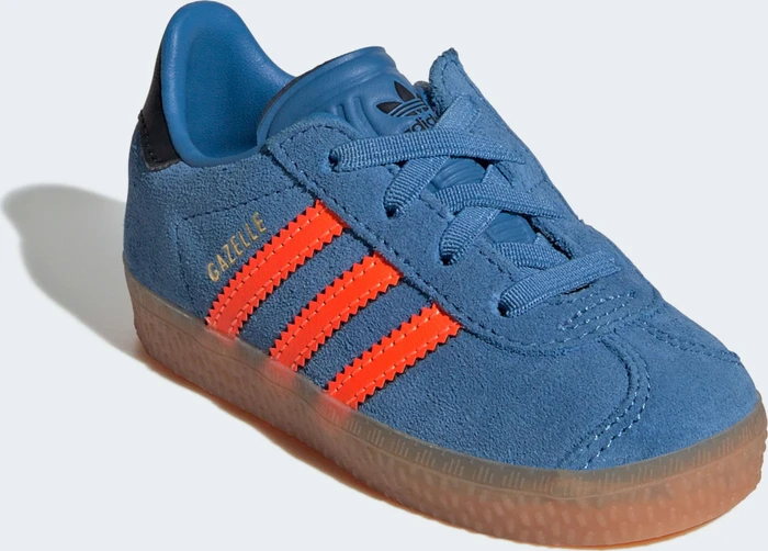 adidas Gazelle Comfort Closure Elastic Laces focus blue/solar orange/core black (Junior)
