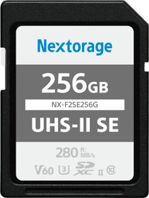 Nextorage NX-F2SE R280/W170 256GB, UHS-II U3, Class 10