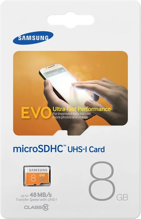 Samsung EVO R48 8GB, UHS-I, Class 10