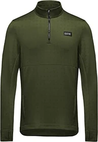 Gore Wear Everyday Thermo 1/4-Zip Trikot langarm utility green (Herren)