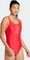 adidas 3-Streifen V-Back Badeanzug pure ruby/lucid red (Damen) Vorschaubild