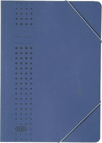 Elba Chic Sammelmappe mit Eckspanner, A4, dunkelblau
