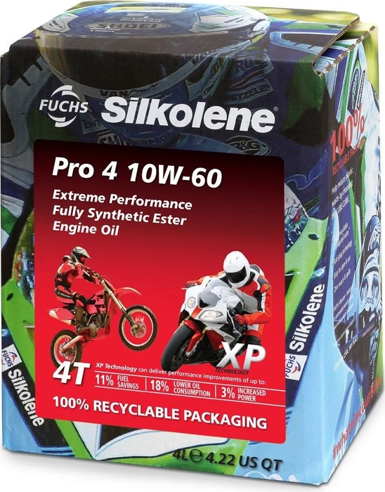 Fuchs Silkolene PRO 4 10W-60 XP 4l