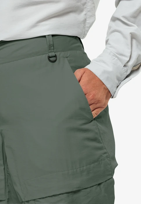 Jack Wolfskin Barrier Hose lang hedge green (Damen)