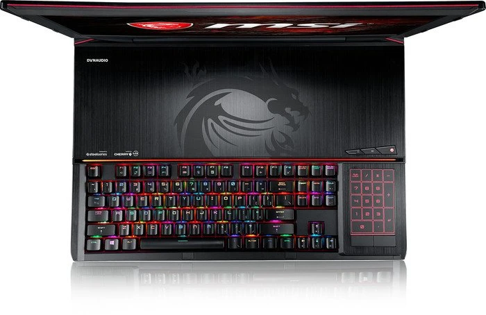 MSI GT83VR 7RF-206 Titan SLI, Core i7-7920HQ, 64GB RAM, 512GB SSD, 1TB HDD, 2x GeForce GTX 1080, DE