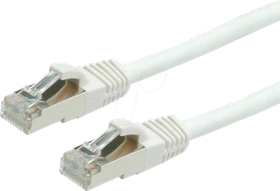 Value LSOH Patchkabel, Cat6, S/FTP, RJ-45/RJ-45, 10m, weiß