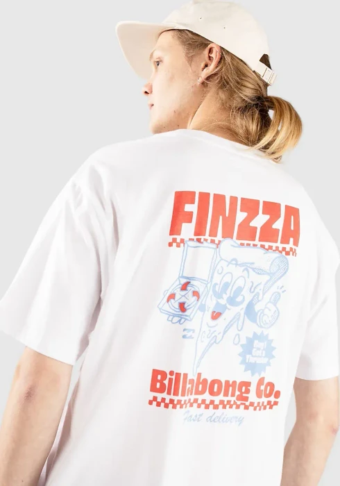 Billabong Lunch Break T-Shirt kurzarm weiß (Herren)