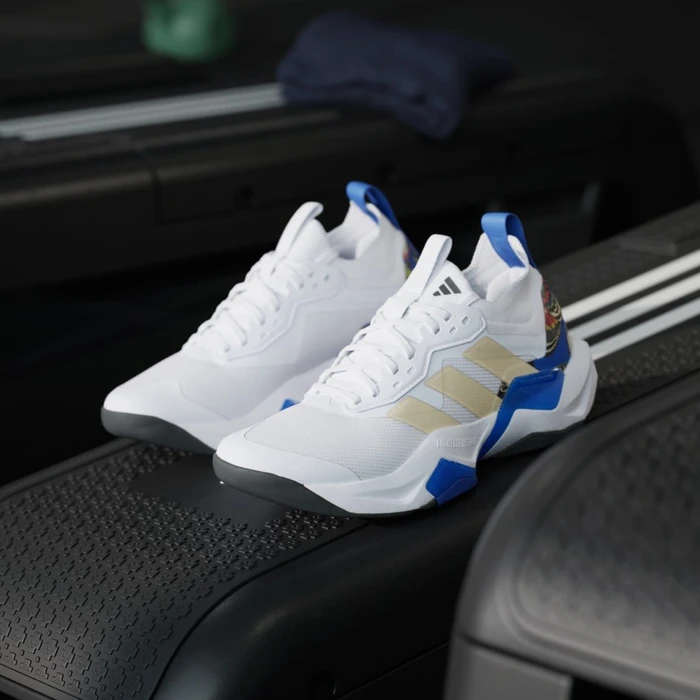 adidas Rapidmove ADV 2 cloud white/sand strata/hi-res blue (Damen)