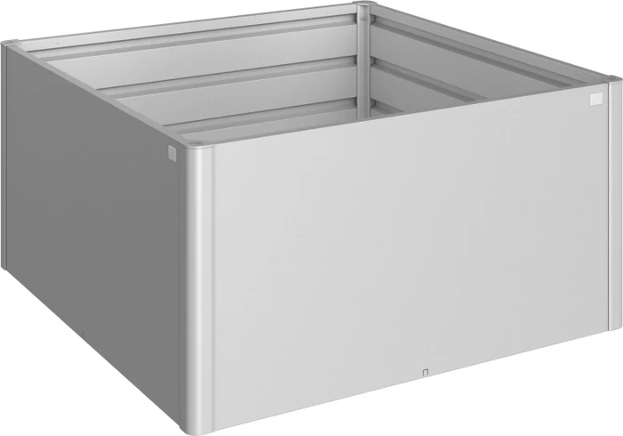 Biohort Hochbeet 1.5x1.5 silber-metallic