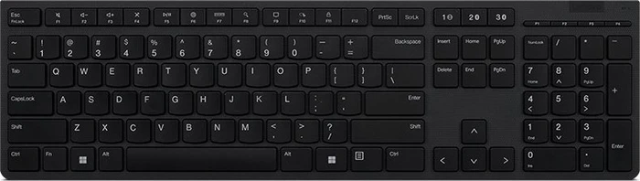 Lenovo Professional Wireless Rechargeable Keyboard, USB/Bluetooth, CZ/SK