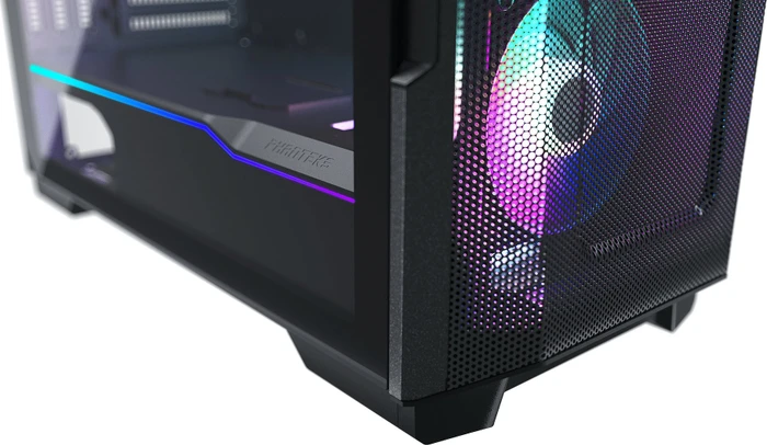 Phanteks Eclipse P500A DRGB, schwarz, Glasfenster