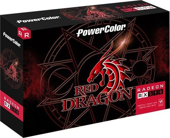 PowerColor Red Dragon Radeon RX 590, 8GB GDDR5, DVI, HDMI, DP
