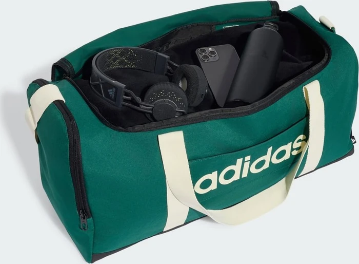 adidas Linear Duffelbag M Sporttasche collegiate green/ivory