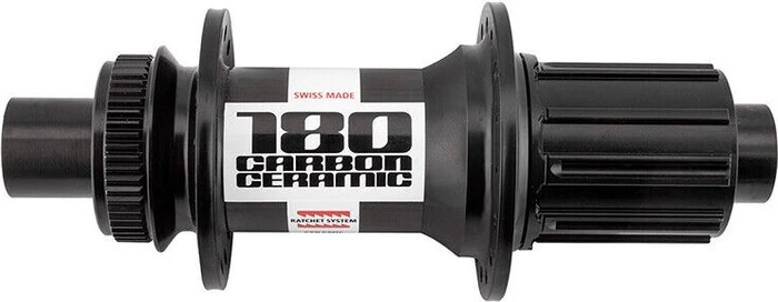 DT Swiss 180 Carbon Ceramic Center Lock 12x142 TA 32 Loch Hinterradnabe