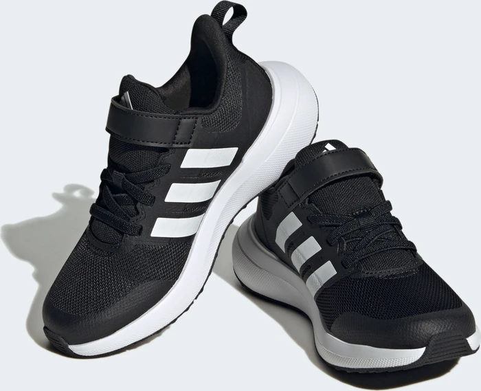 adidas Fortarun 2.0 Cloudfoam Elastic Lace Top Strap core black/cloud white (Junior)