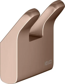 Keuco Collection Moll Handtuchhaken doppelt rotgold gebürstet