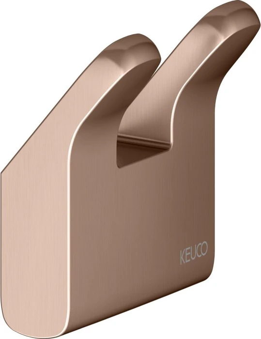Keuco Collection Moll Handtuchhaken doppelt rotgold gebürstet