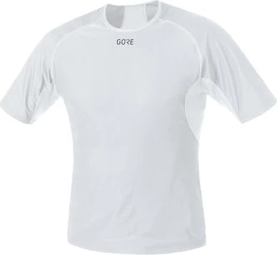 Gore Wear Windstopper Base Layer Funktionsshirt kurzarm light grey/white (Herren)