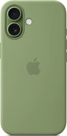 Apple Silikon Case mit MagSafe für iPhone 17 hellmoosgrün
