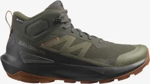 Salomon Elixir Activ Mid GTX peat/black/caramel cafe (Herren)