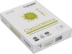 Steinbeis No. 1 Classic White ReThinking Universalpapier weiß, A4, 80g/m², 500 Blatt