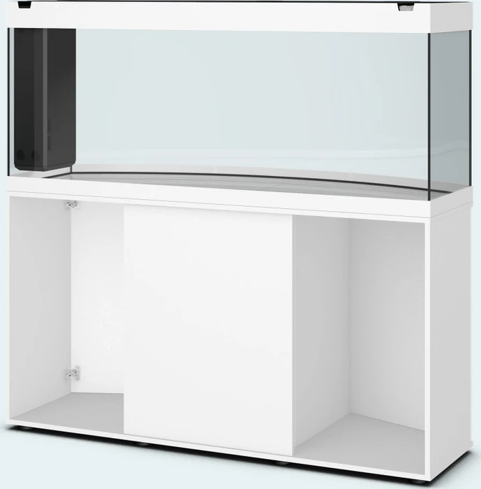 Juwel Vision 450 LED Aquarium-Set mit Unterschrank, weiß/weiß, 450l