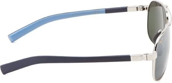 Maui Jim Guardrails 58mm silber-schwarz-blau/grau
