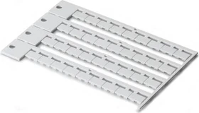 Wago WSB-Beschriftungskarte als Karte bedruckt Lin, Lin, , Lout, Lout, 24V, 11, 12,14 0V (10x) nicht dehnbar Aufdruck senkrecht aufrastbar weiß