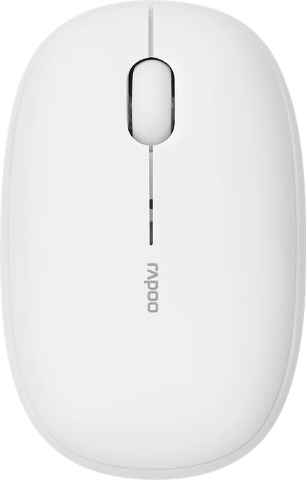 Rapoo M660 Silent Multi-mode Wireless weiß, USB/Bluetooth