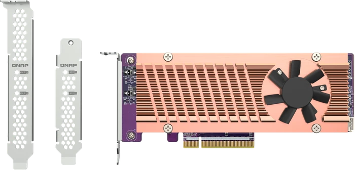QNAP QM2 Expansion Card, 2x M.2 PCIe, PCIe 3.0 x8