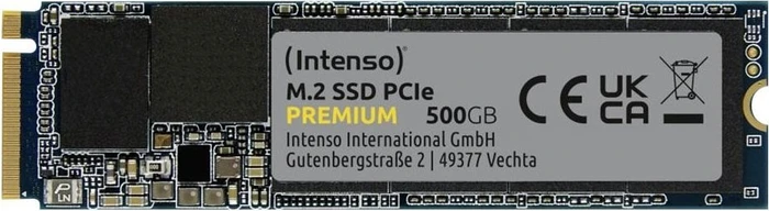 Intenso PCIe PREMIUM SSD 2TB, M.2 2280 / M-Key / PCIe 3.0 x4