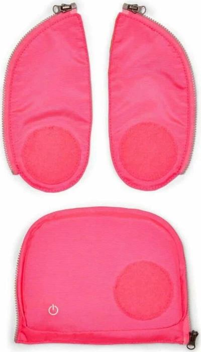 Ergobag Fluo LED Zip-Set pink